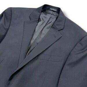 John‎ Varvatos Blazer Mens 36R Black Wool Premium Tailored Suit Jacket